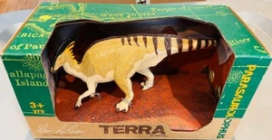 TERRA BY BATTAT DINOSAUR TOY FIGURE PARASAUROLOPHUS PLASTIC DAN LORUSSO [M7] - Picture 1 of 3