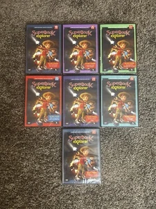 Brandneu/Versiegelt Posten (7 DVDs): Superbook Explorer, Bände 18,20,21,23,25,30,31 - Bild 1 von 3