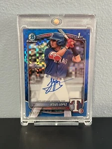 Bowman Chrome 1st Bowman Jesus López 2025 automático/150 #CPA-JLO - Imagen 1 de 3