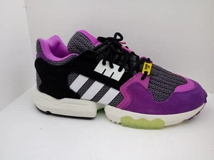 RARO RETRO Adidas Para Hombre ZX Torsion Ninja Time Púrpura FW9831 Talla 10 - Imagen 1 de 8