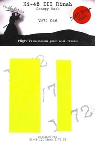 Dead Design 1/72 MITSUBISHI Ki-46 III "DINAH" DOSEL PINTURA MÁSCARA LS Kit - Imagen 1 de 2