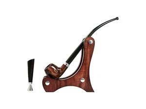 Fumar tabaco madera hecha a mano raro especial exclusivo juego de pipas con herramientas KAF - Imagen 1 de 5