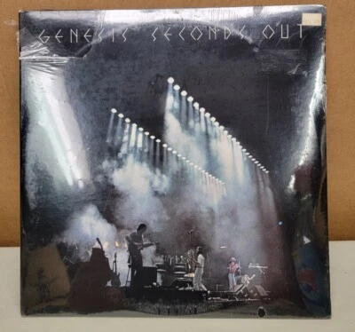 SEALED! Original 1977 Genesis "Seconds Out" 2 LPs- Atlantic Records (SD-2-9002)  - Image 1 of 4