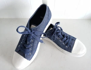 Greats Brooklyn marineblau weiß Herren Designer Streetwear Schuhe US 13 - Bild 1 von 10