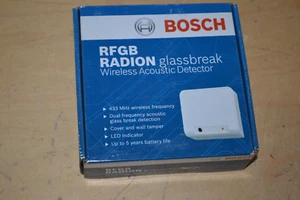 NEW! BOSCH RFGB-A GLASSBREAK WIRELESS ACOUSTIC DETECTOR ~ (L) - Picture 1 of 6