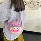 Plush Long Hair Doll Ugly Sausage Mouth Doll Bag PP Cotton Plush Backpack  Girl