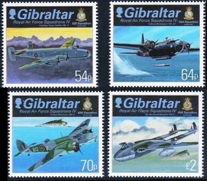 Gibilterra 2015 Reale Air Force IV Nuovo senza Linguella Cv Aerei Aviazione - Foto 1 di 2