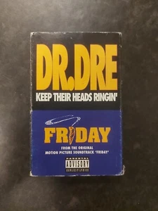 Dr. Dre Keep Their Heads Ringin' - Soundtrack From Friday Cassette Tape 1995 - Imagen 1 de 5