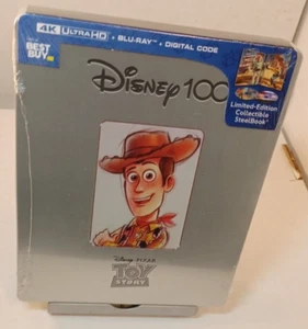 Toy Story (1995) Collector 4K Steelbook (4K+Blu-ray-No Digital Code)Box Shipping - Picture 1 of 9