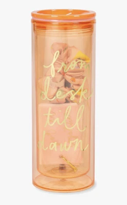 Kate Spade From Desk Till Dawn Kit de Estudio Vaso de Viaje 16 OZ Foto 1 de 4