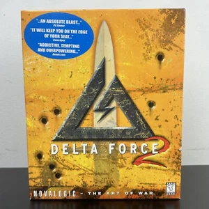 Delta Force 2 PC 2001 Big Box Novalogic The Art Of War CD-Rom Game NEW SEALED - Picture 1 of 8