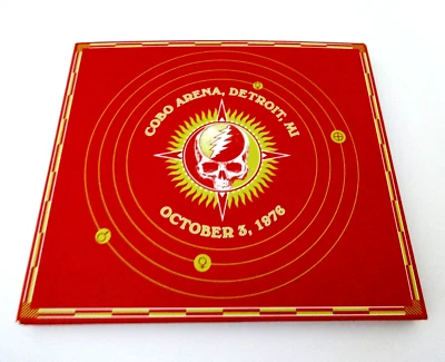 Grateful Dead 30 Trips Around The Sun 1976 Cobo Detroit Michigan MI 10/3/76 3 CD Foto 1 de 4