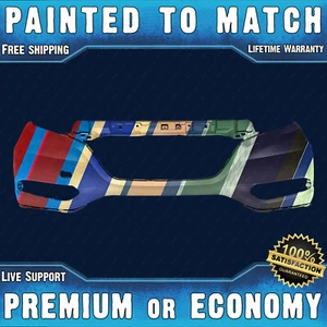 NEW Painted To Match - Front Bumper Replacement for 2016 2017 2018 Honda HR-V - Picture 1 of 18