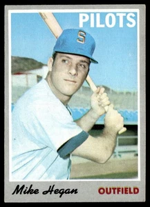1970 Topps *Edición de estado* Mike Hegan #111 TS1 - Imagen 1 de 2
