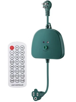 Christmas Light Controller with Remote, Create Dazzling Lighting Displays wit... - Immagine 1 di 4