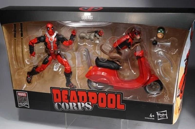 Hasbro Marvel Legends 80 Years Deadpool Corps Figur & Scooter Set - MISB - Bild 1 von 2