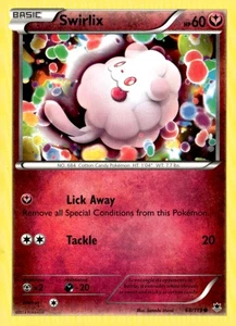 Swirlix Common XY - Phantom Forces 68/119 Pokémon TCG - Picture 1 of 2