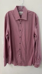 ROBERT GRAHAM Tailored Fit  Dress Shirt See Photos For Measurements G0W5(0948) - Picture 1 of 13