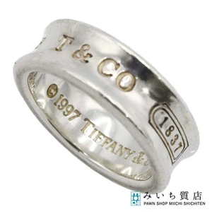 Tiffany & Co. TIFFANY&Co. Narrow Ring 1837 Size 13 Silver 925 Approx 7.3g - Picture 1 of 8