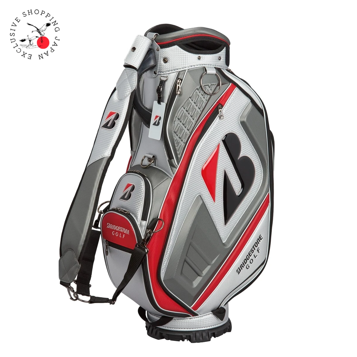 BRIDGESTONE TOUR MODEL ゴルフバッグ Bridgestone Leather 6-way Golf Bags for sale | eBay