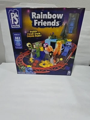 Rainbow Friends Playset Toy Deluxe Buildable Theme Park Lego Blocks NEW LIMITED - Image 1 of 4