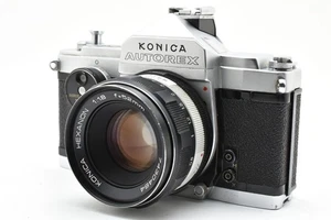 [Exc+5] Konica Autorex 35mm Full & Half Frame Film Camera 52mm Lens From JAPAN - Picture 1 of 13