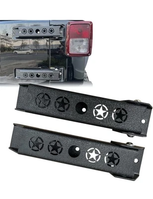 Compatível com Jeep Wrangler JK 2007-2017 aço resistente reforço tampa da caçamba conjunto de dobradiça - Imagem 1 de 4