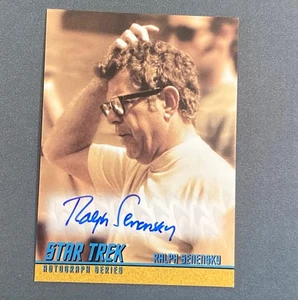 STAR TREK THE ORIGINAL SERIES PORTFOLIO PRINTS A265 RALPH SENENSKY AUTOGRAPH - Picture 1 of 2