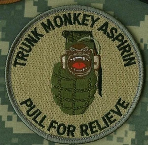 KANDAHAR WACKER PRO-TEAM JTF SEAL SPECIAL WARFARE BLK OPS: Trunk Monkey Aspirin - Bild 1 von 12