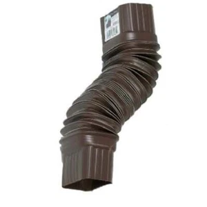 Amerimax Home Products 3708419 2 x 3 in. Brown Flex Elbow - Picture 1 of 1