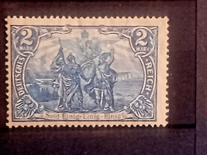 1902 VERY RARE GERMANY STAMP UNION OF N AND S, TYPE 20, SUNRAYS TYPE 1, MNH OG!! - Picture 1 of 12