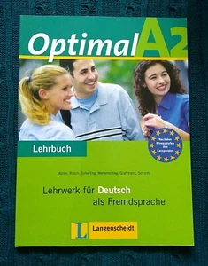 OPTIMAL LEHRBUCH A2 – BOOK- LIKE NEW- FREE POST IN AUSTRALIA - Picture 1 of 2