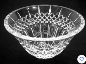 Excellent !Waterford Marquis Crystal Shelton 8" Centerpiece Bowl - Imagen 1 de 3