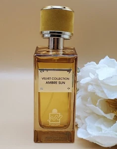 Velvet Collection Ambre Sun By Milestone Eau De Parfum Spray 3.4 Fl New - Picture 1 of 7