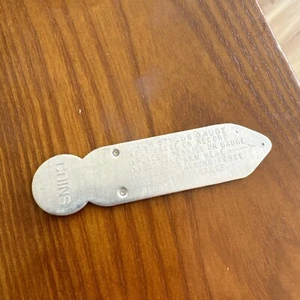 Vintage KLH Coin Stylus Gauge For Record Player Stylus Weight Gauge Needle - Picture 1 of 4