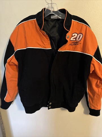Vintage Winners Circle Tony Stewart #20 Home Depot Joe Gibbs Racing Jacket Med Cover