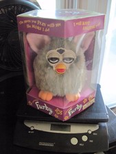 Vintage Tiger Electronic Furby 70-800 GRAY Original 1998 NEVER OUT OF BOX