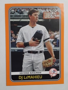 DJ Lemahieu~New York Yankees~2020 Topps Big League #10 "Orange Border"