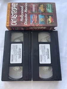 Catastrophe Hollywood Disaster Movies 2 VHS Tape Set Epic Action 1996 - Picture 1 of 3