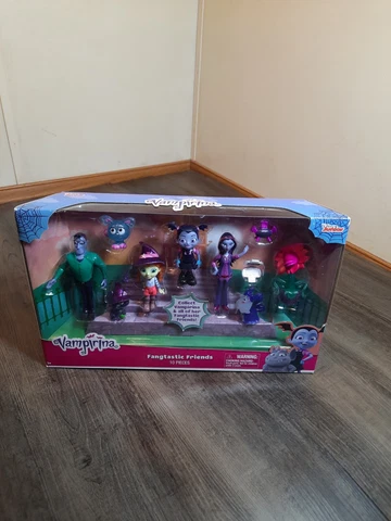 Disney Junior Vampirina Fangtastic Friends Figure Set 10 Pcs New Cover