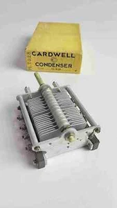 Cardwell Condenser Ham Radio MT-50-GD PL7028 - Zdjęcie 1 z 9