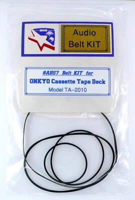 STAR COMPONENTS Belt KIT for ONKYO Cassette Tape Deck Model TA-2010