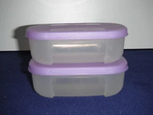 Tupperware Kühlschrank System Wurstdose Behälter je 140ml 2er Set - Bild 1 von 5