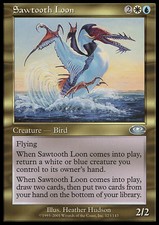 Magic the Gathering MTG Sawtooth Loon (123) Planeshift   LP