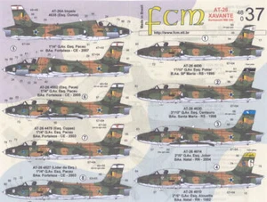 FCM Decals 1/48 AERMACCHI MB-326 AT-26 XAVANTE - Picture 1 of 3