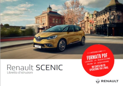 Libretto manuale istruzioni uso e manutenzione in PDF Renault Scenic 4 IV 2016 > - Immagine 1 di 4