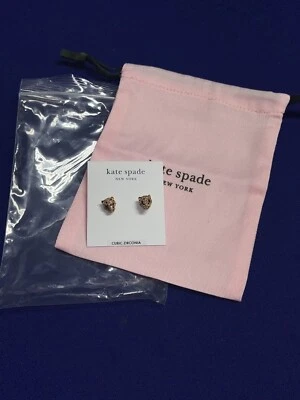 Pendientes Kate Spade Invierno Carnaval Leopardo Ojo Azul Nuevos Foto 1 de 4