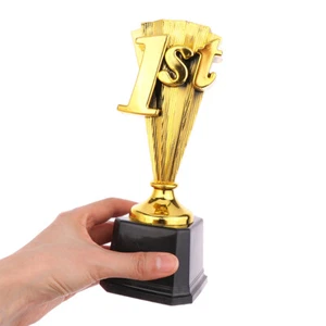 Champion 1st Place Trophy Award For Sports Tournaments Adults Kids Competitions - Afbeelding 1 van 7