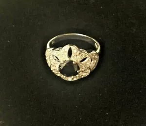 Anillo Floral Deslumbrante Avon Talla 10 - Imagen 1 de 1
