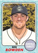 2017 Topps Heritage Minor League Blue Border Pick From List